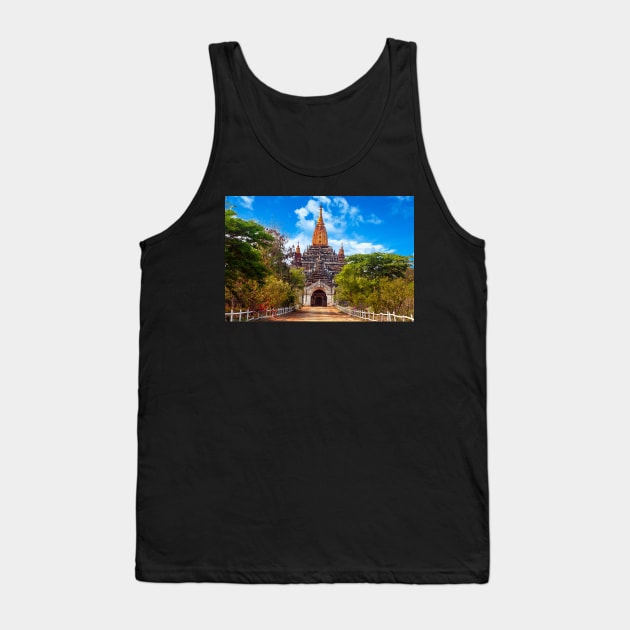 Anandapaya, Bagan Burma. Tank Top by bulljup